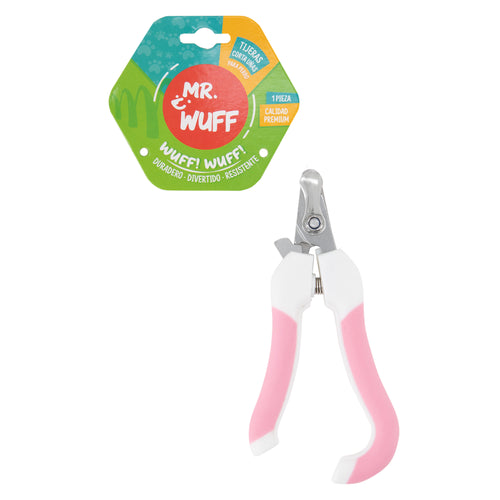 Corta uñas para perro rosa